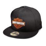 Bar-Shield-Logo-59FIFTY-Baseball-Cap-Parte-delantera-Harley-Davidson