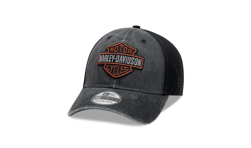 Washed-Colorblock-39THIRTY-Cap-Parte-20delantera-Harley-Davidson