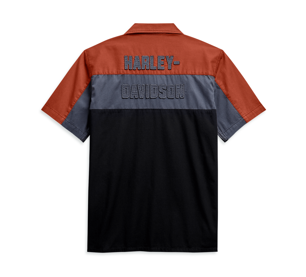 CAMISA MANGA CORTA COPPERBLOCK HARLEY-DAVIDSON HOMBRE - Harley-Davidson ...