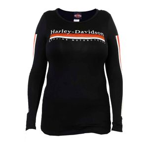 BLUSA MANGA LARGA T-120 LUXURY HARLEY-DAVIDSON MUJER