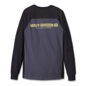 CAMISETA HENLEY MANGA LARGA TROPHY BAR & SHIELD HARLEY-DAVIDSON